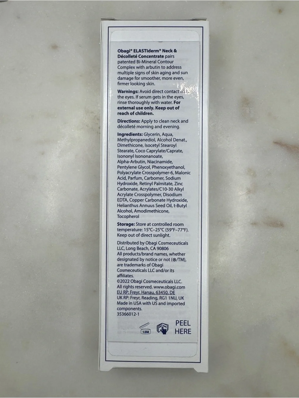 Obagi ELASTIderm Neck and Décolleté Concentrate